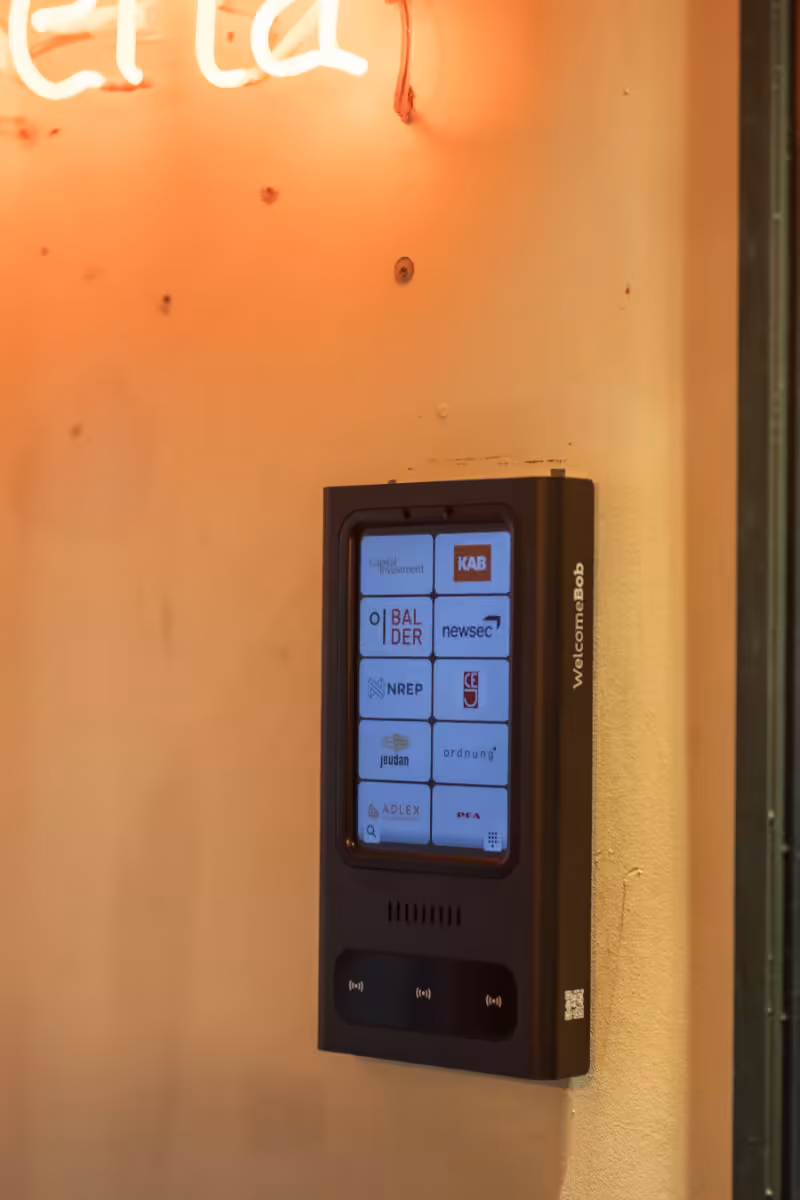 WelcomeBob dørtelefon , Trådløst anlæg