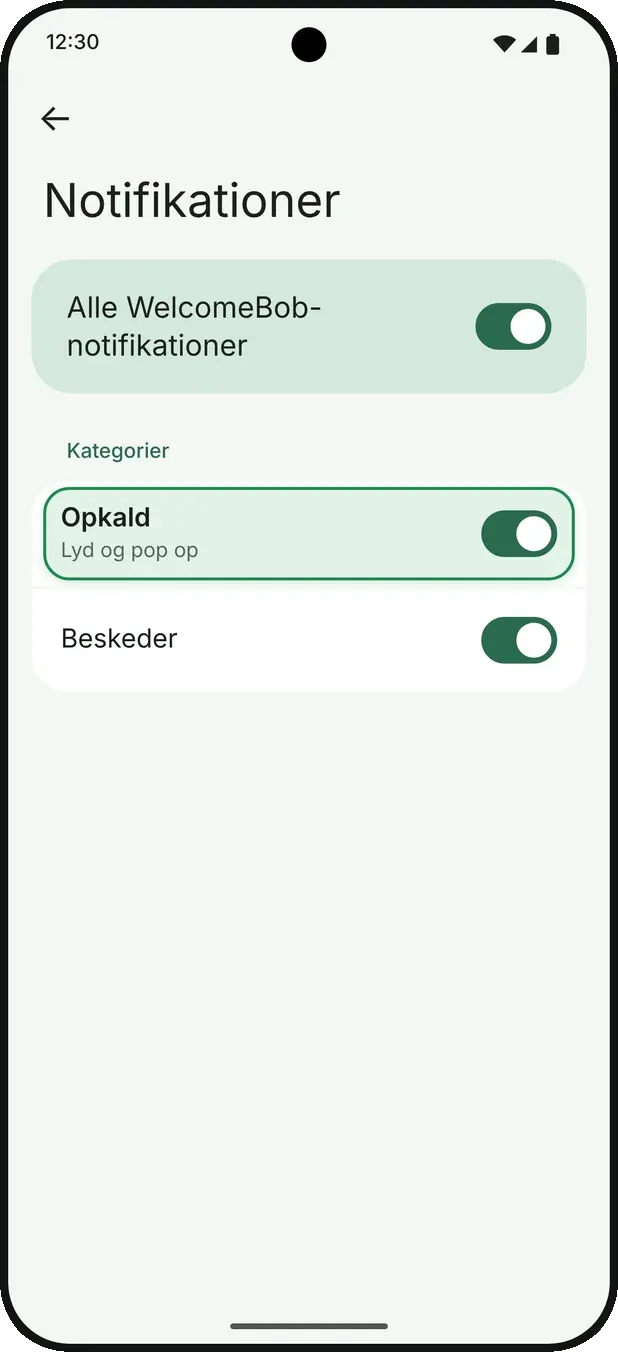 Tjek telefonens indstillinger – 2