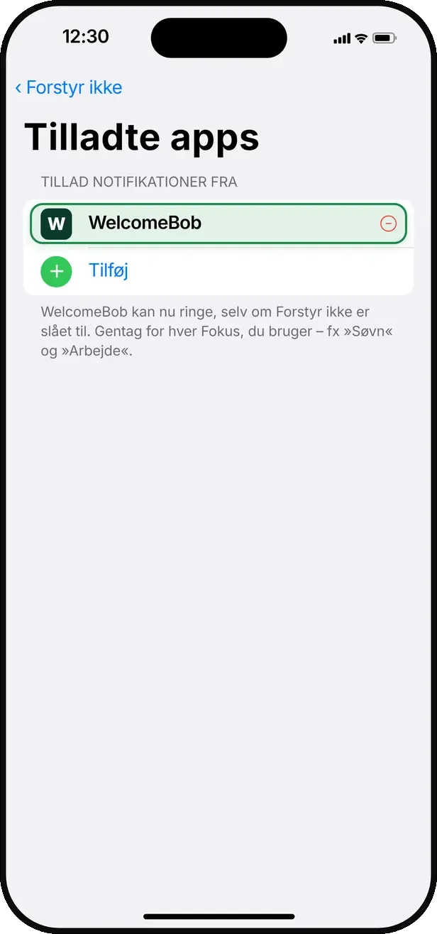 Gentag for hver Fokus, du bruger.